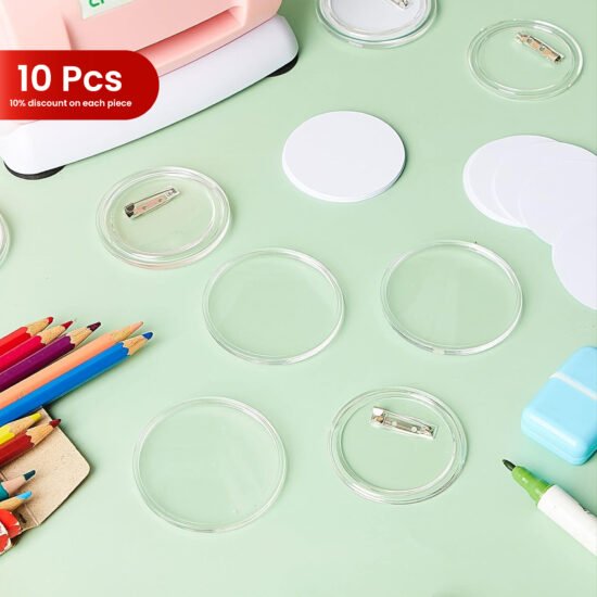 10PCS TRANSPARENT SMART TTON