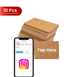 10PCS OF SMART WOODEN CARD