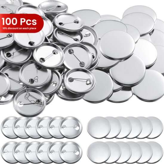 100PCS OF PLASTIC SMART BUTTON