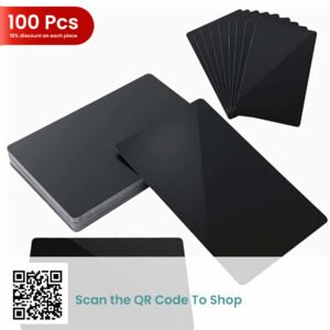 100PCS OF ALUMINIUM CARD