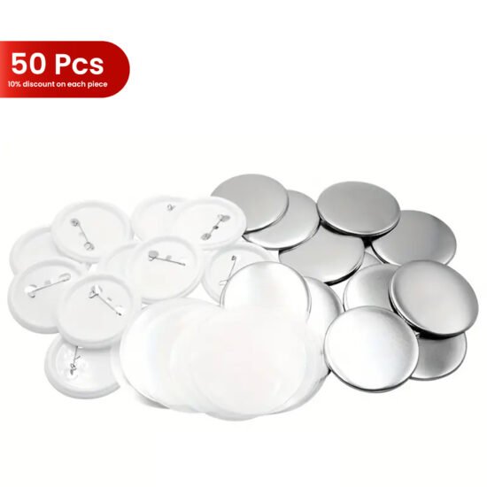 50PCS OF PLASTIC SMART BUTTON