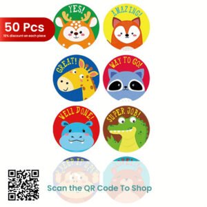 50PCS OF SMART STICKERS