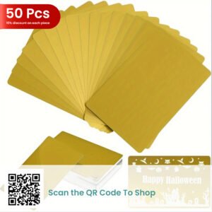 50PCS OF ALUMINIUM CARD